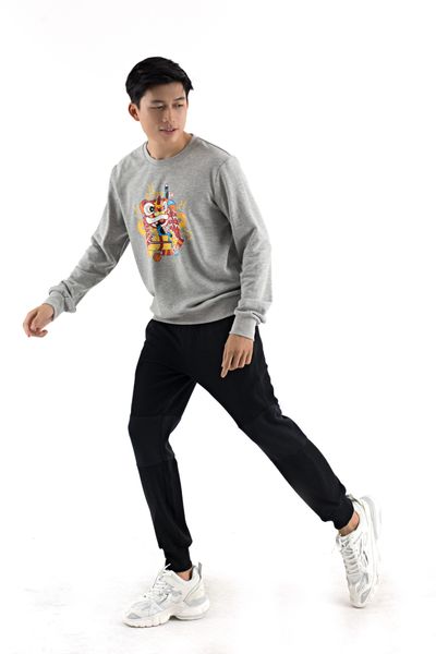 Áo Sweater Nam In Múa Lân OSM 1004