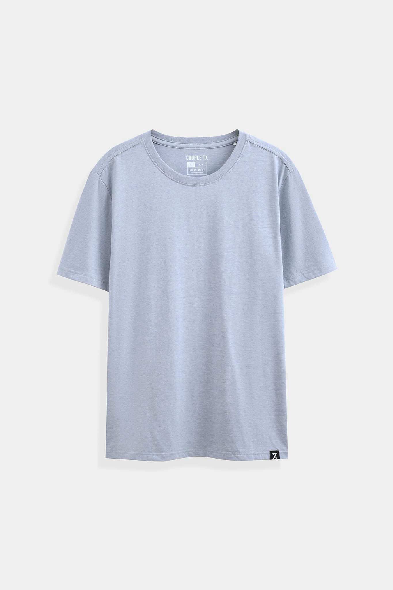 Áo Thun Nam Cổ Tròn Slim Fit Basic MTS 1231 -