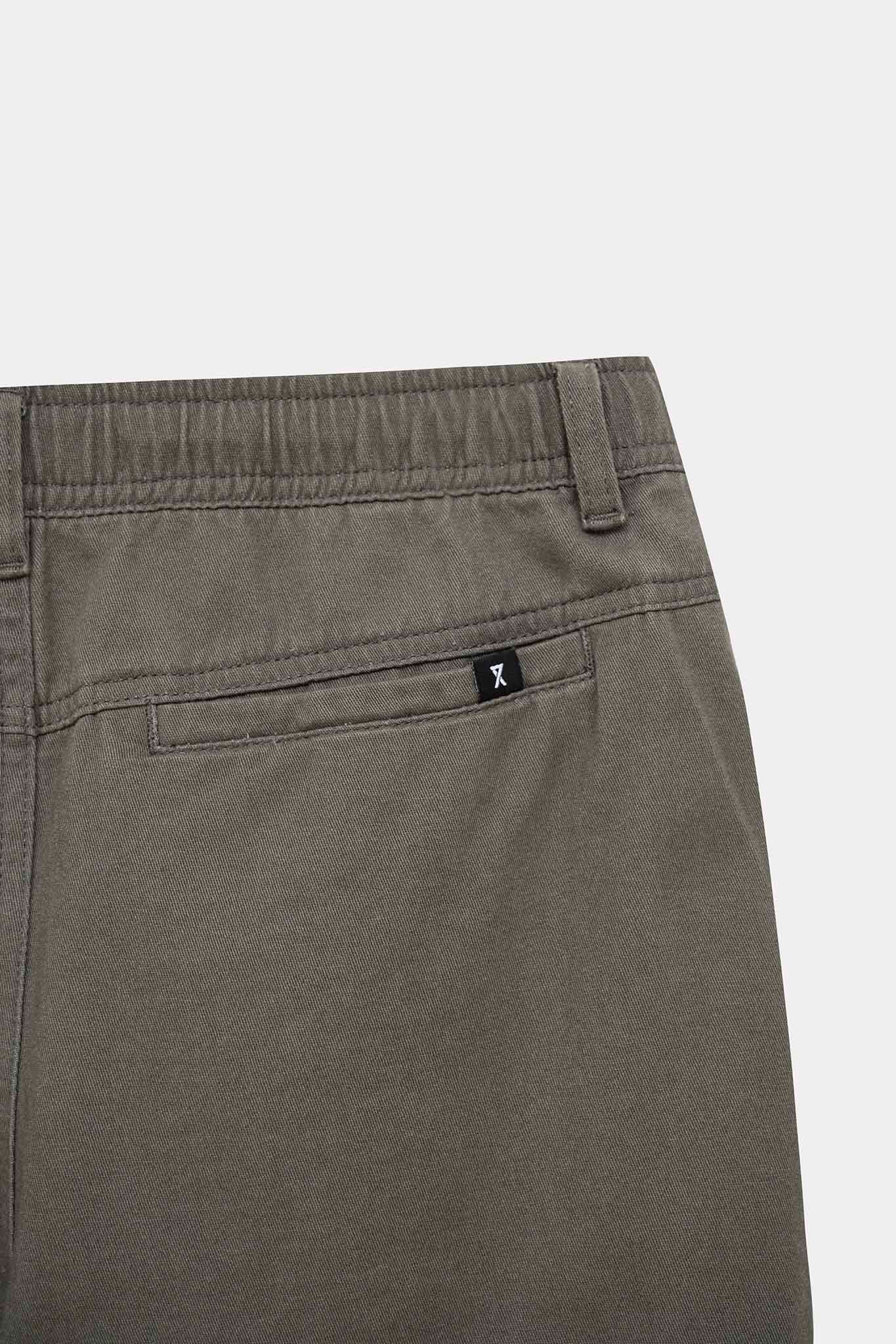Quần short Nam Khaki Slim Lưng Thun MSR 1019 -