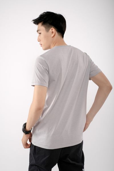 Áo Thun Nam Basic Cổ Tim MTS 3057