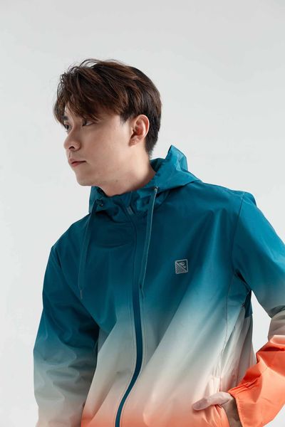 Áo Khoác Dù Nam Trượt Nước Ombre Loang Màu MOP 1023