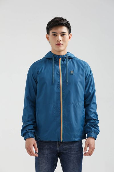 Áo Khoác Dù Nam Basic Dây Kéo 2 Màu MOP 1025