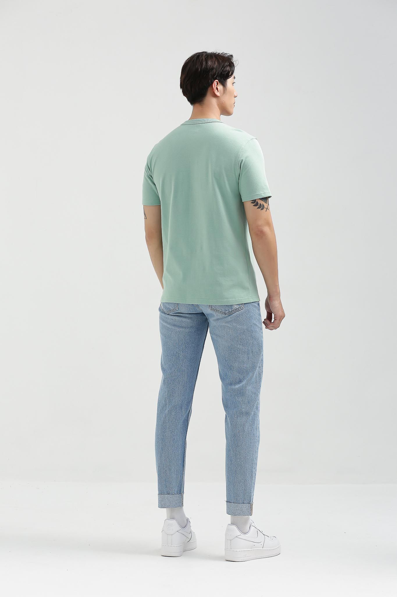 Áo Thun Nam Regular Fit Phối Túi Ngực MTS 1203 -