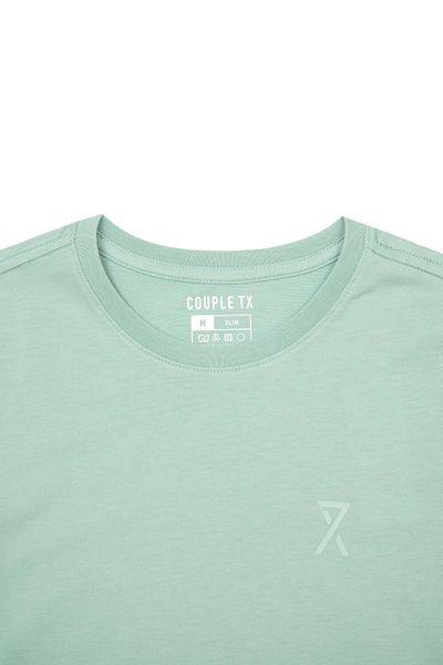 Áo Thun Slim Fit Cổ Tròn In Logo X MTS 1168
