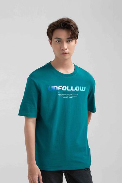 Áo Thun Nam Relax Fit In Typo Chuyển Màu MTS 1224