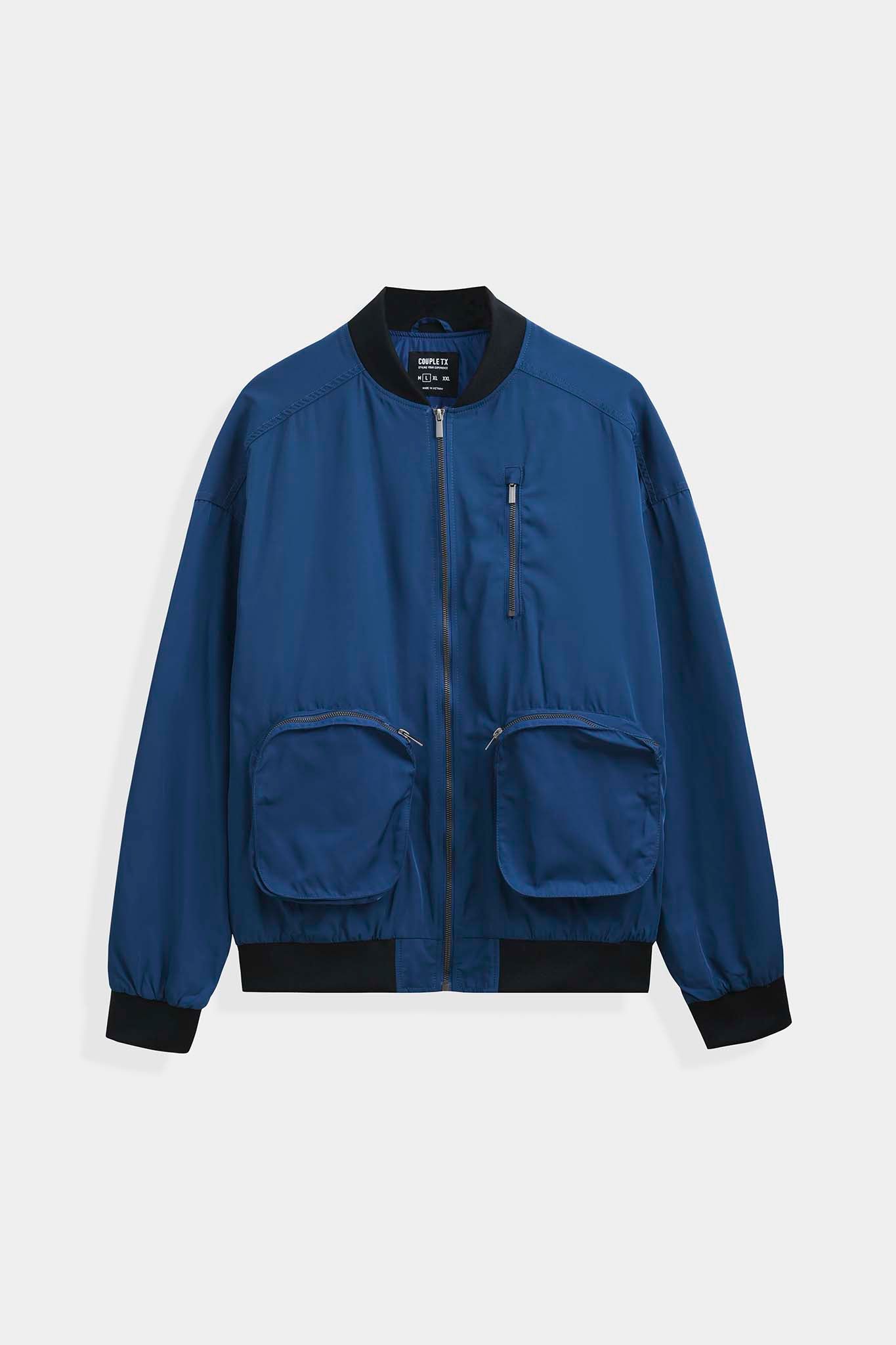 Áo Khoác Dù Nam Bomber Túi Hộp MOP 1028 -