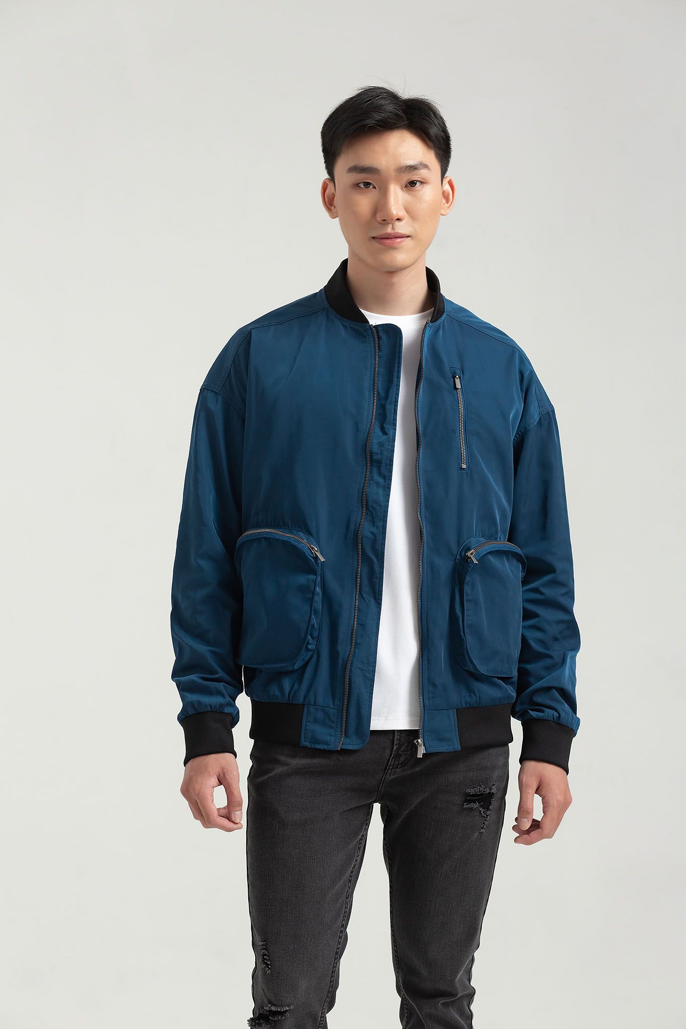 Áo Khoác Dù Nam Bomber Túi Hộp MOP 1028 -