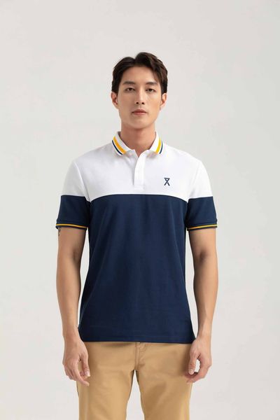 Áo Polo Nam Regular Fit Rã Phối Màu MPO 1026