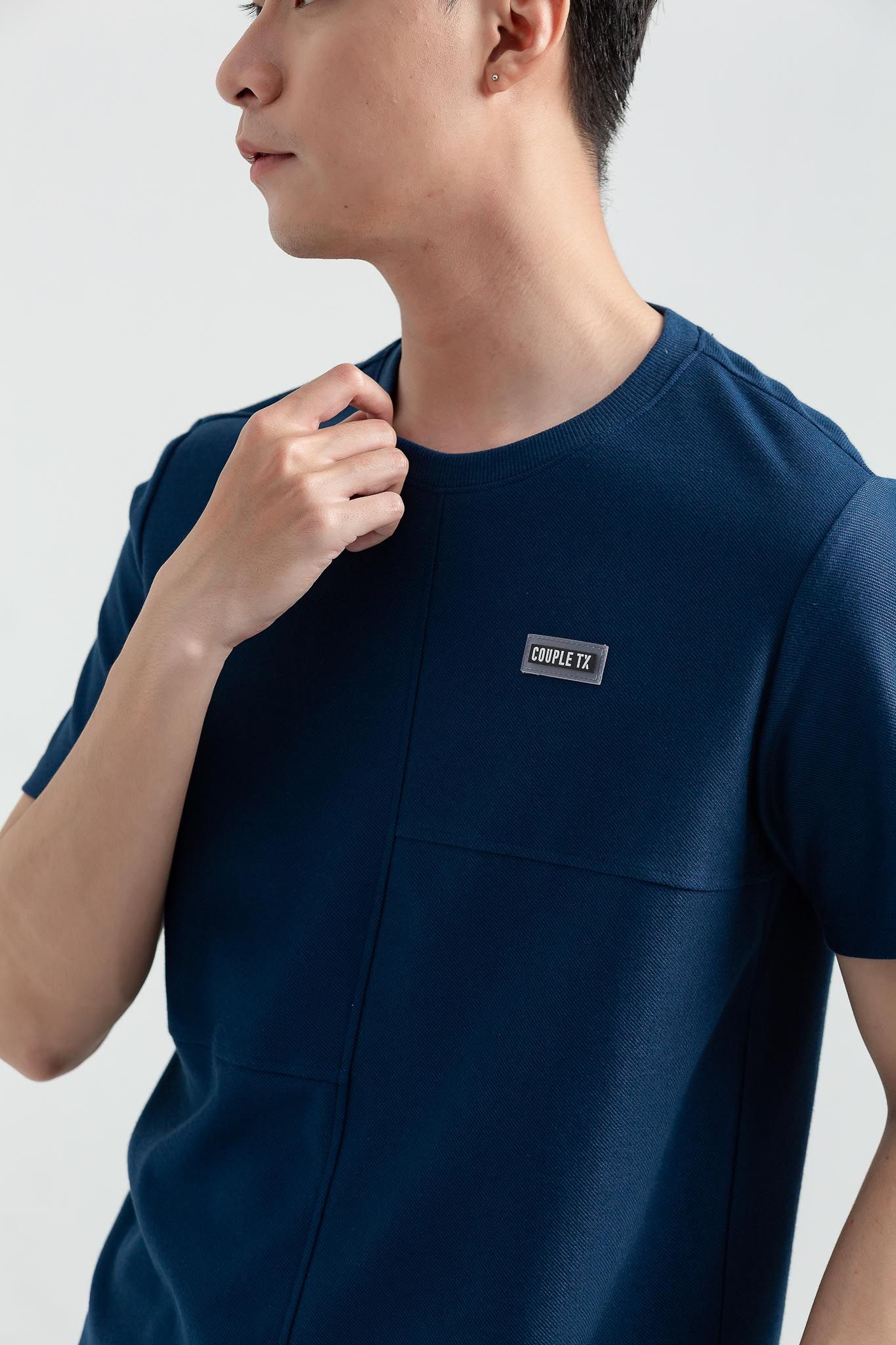 Áo Thun Nam Regular Fit Phối Rã Thân MTS 1191 -