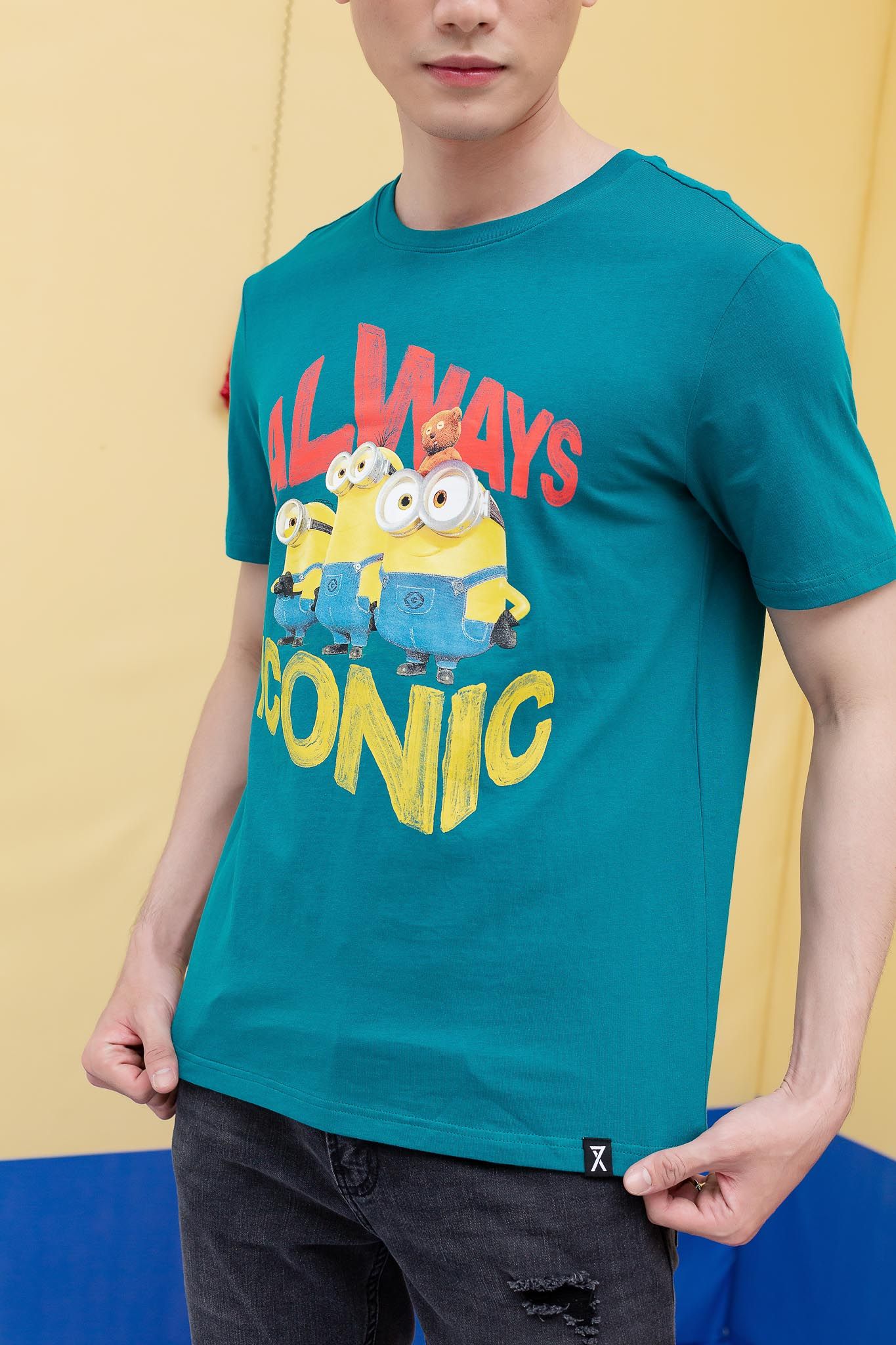 Áo Thun Nam Regular Fit Minions In Always Iconic MTS 1214 -