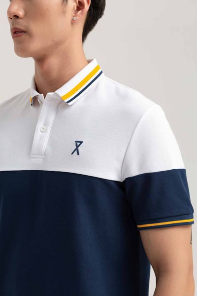 Áo Polo Nam Regular Fit Rã Phối Màu MPO 1026