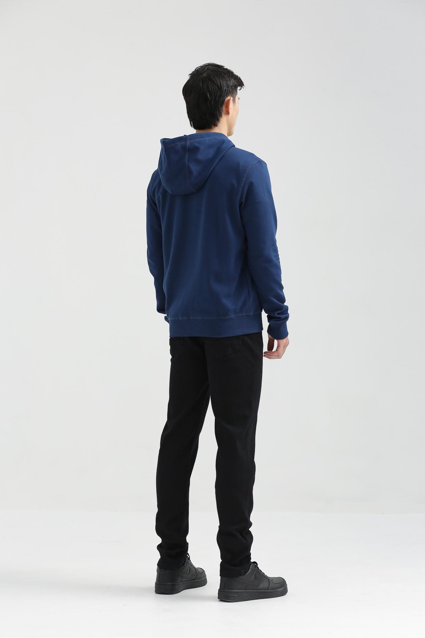 Áo Khoác Nam Basic Thun Gân Chéo MOK 1026 -