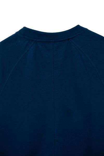 Áo Sweater Nam Vải Gân Chéo Thêu Typo Túi MSW 1017