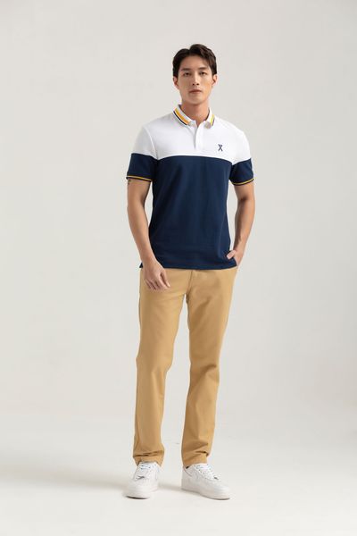 Áo Polo Nam Regular Fit Rã Phối Màu MPO 1026