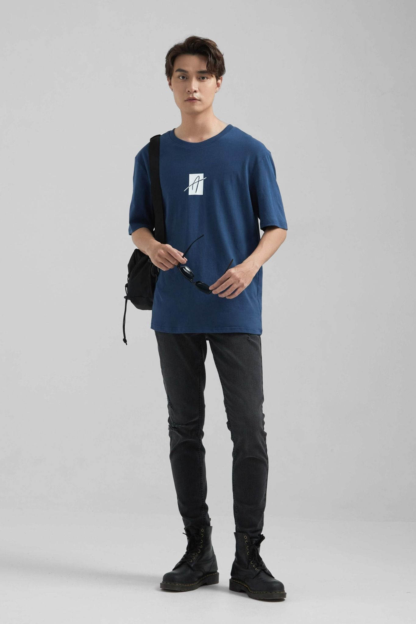 Áo Thun Nam Relax Fit In Typo Attractive MTS 1218 -