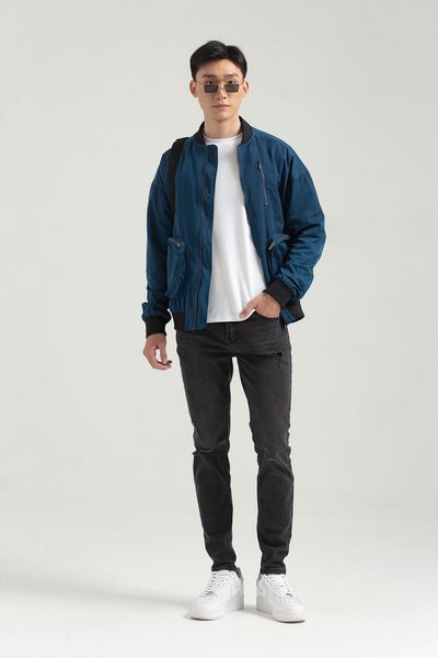 Áo Khoác Dù Nam Bomber Túi Hộp MOP 1028