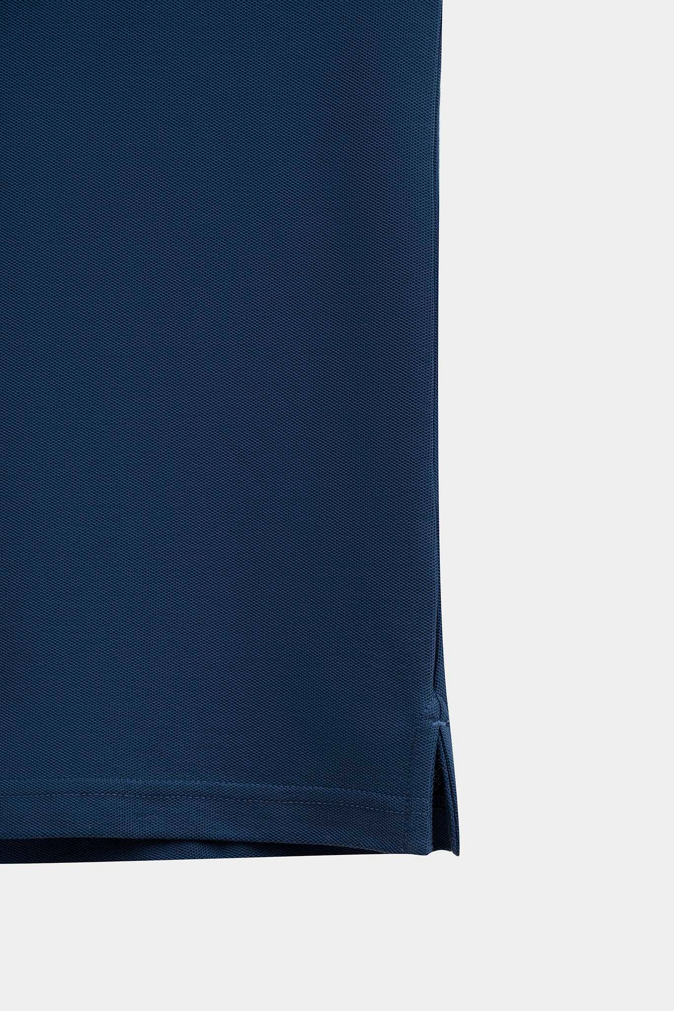 Áo Polo Nam Pique Regular Fit Phối Trụ Bo Kiểu MPO 1023 -