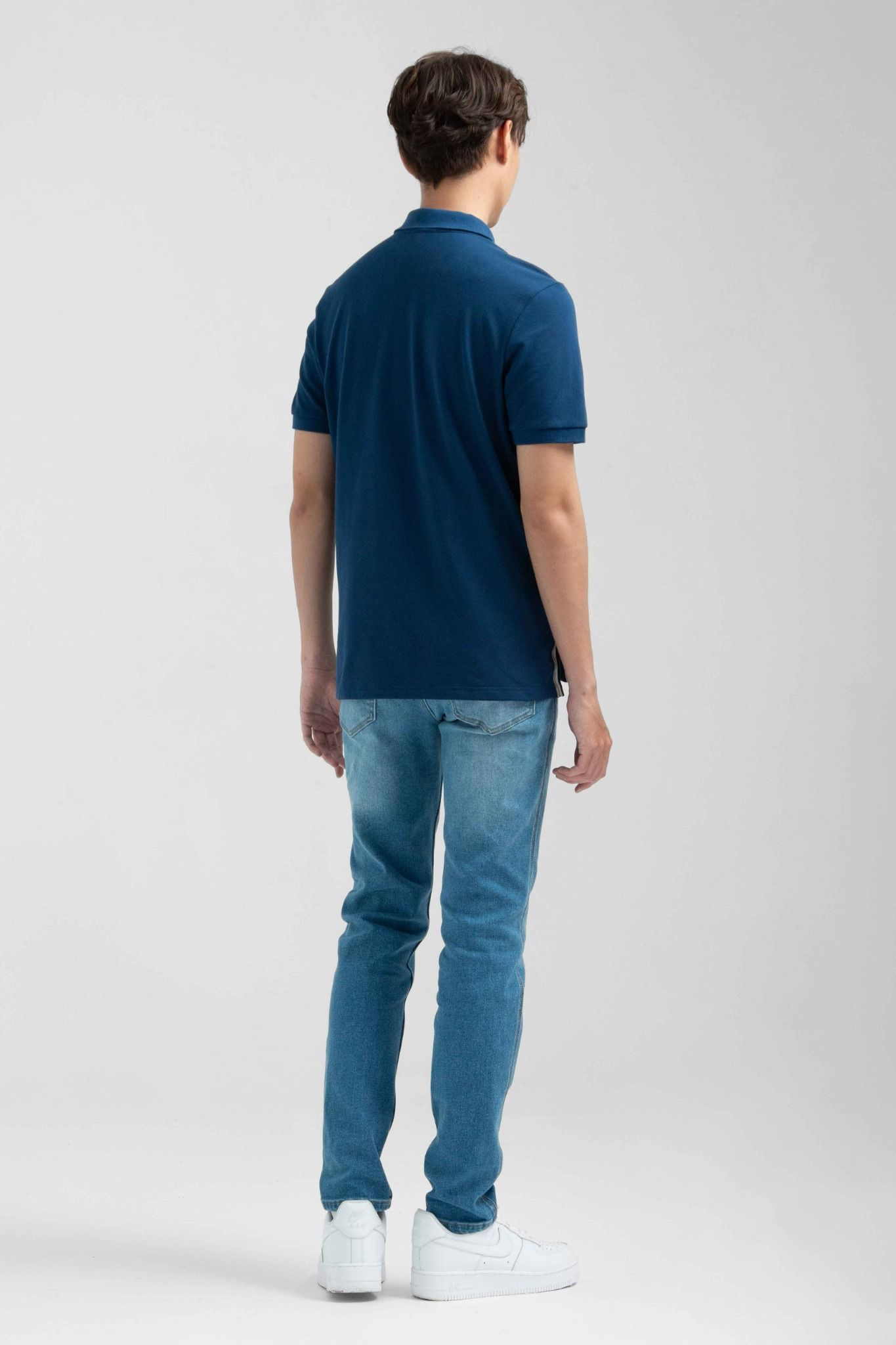 Áo Polo Nam Pique Slim Fit Phối Bo Cổ MPO 1024 -