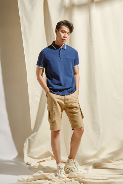 Áo Thun Polo Thêu Cánh Buồm MPO 3015