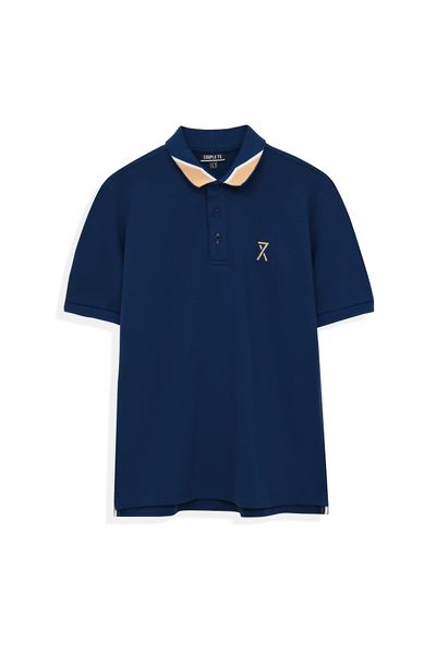 Áo Polo Nam Pique Slim Fit Phối Bo Cổ MPO 1024