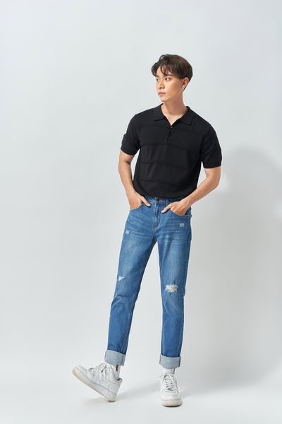 Quần Jeans Dài Slim Fit Nam MJE 1004