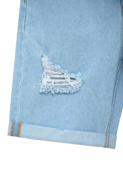 Quần Short Jeans Nam Slim Fit Rách MSR 1021