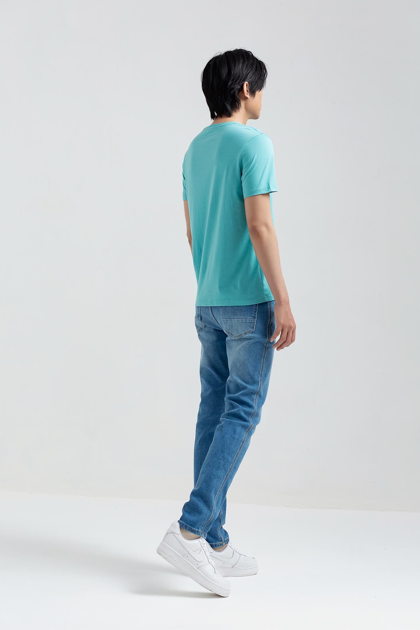 Áo Thun Nam Cổ Tròn Slim Fit Basic MTS 1231 -