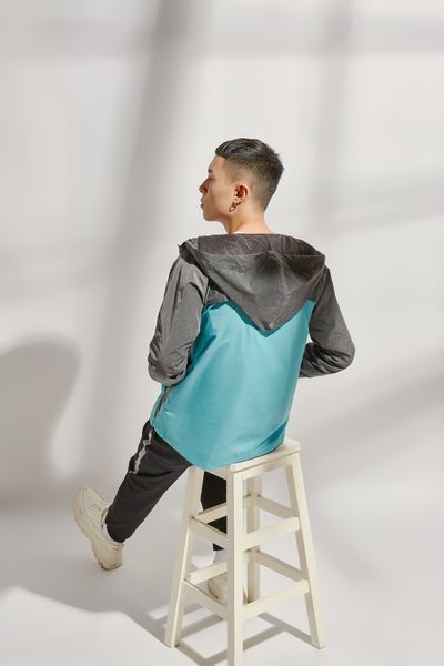 Áo Khoác Dù Nam Trượt Nước Phối Màu OWM 1011