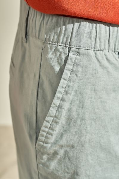 Quần Linen Ngắn Lưng Thun Nam MOT 3014