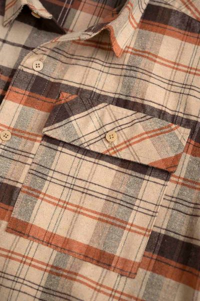 Áo Sơ Mi Nam Flannel Caro Phối MSH 1015