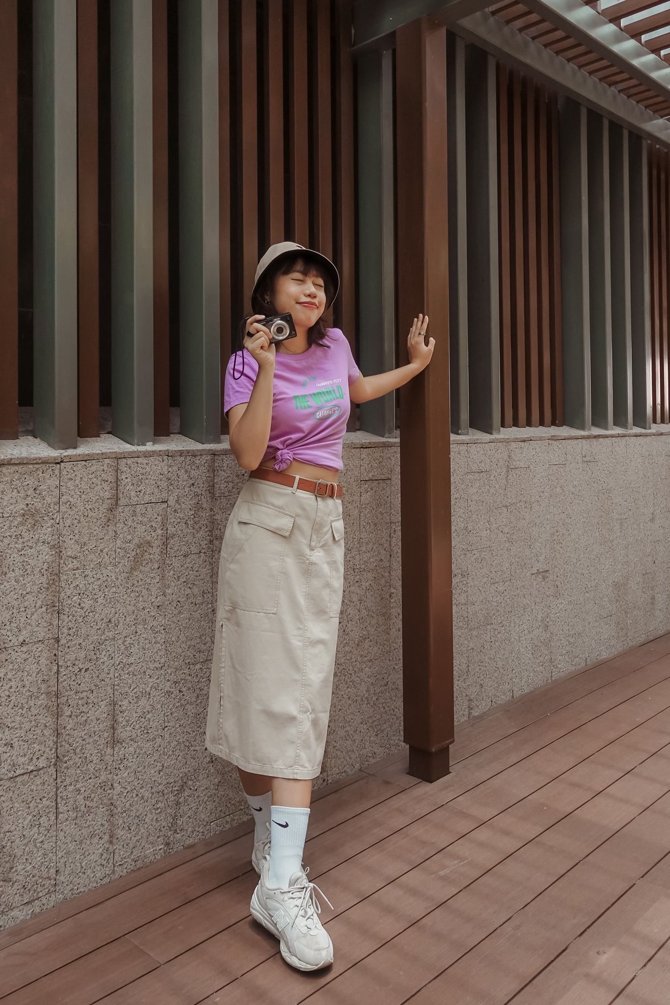 Áo Thun Nữ Slim In The World WTS 2205 - mix