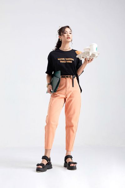 Quần Dài Nữ Khaki Balloon WPA 2003