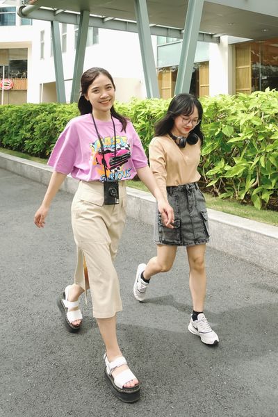 Váy Nữ Midi A Line Xẻ Tà WSK 2016