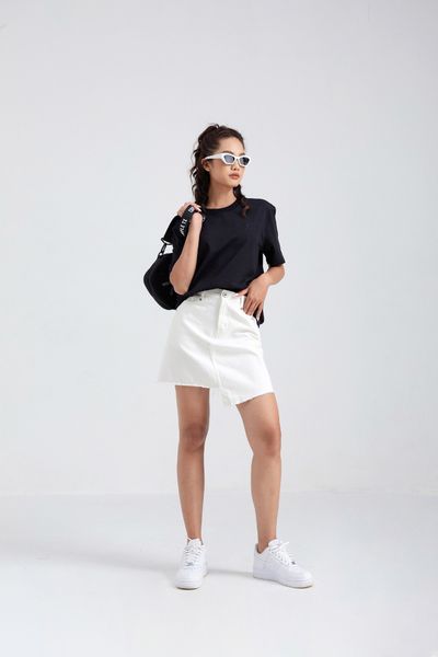 Áo Thun Unisex Thêu Logo MTS 1166
