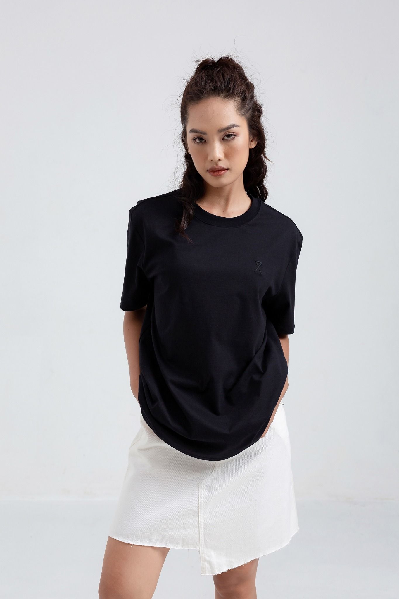 Áo Thun Unisex Thêu Logo MTS 1166 -