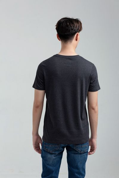 Áo Thun Slim Fit Cổ Tròn In Logo X MTS 1168