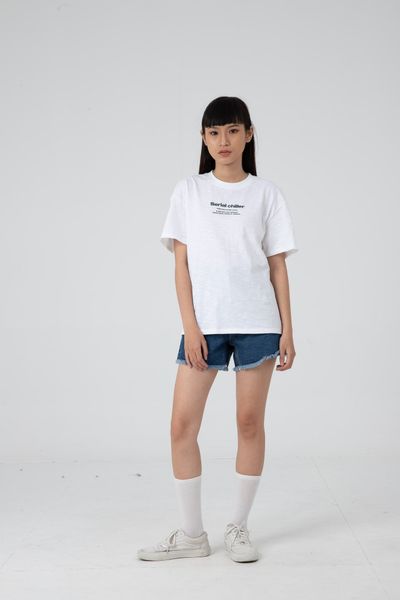 Áo thun Nữ In logo lồng họa tiết WTS 2146