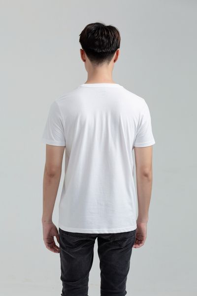 Áo Thun Slim Fit Cổ Tròn In Logo X MTS 1168