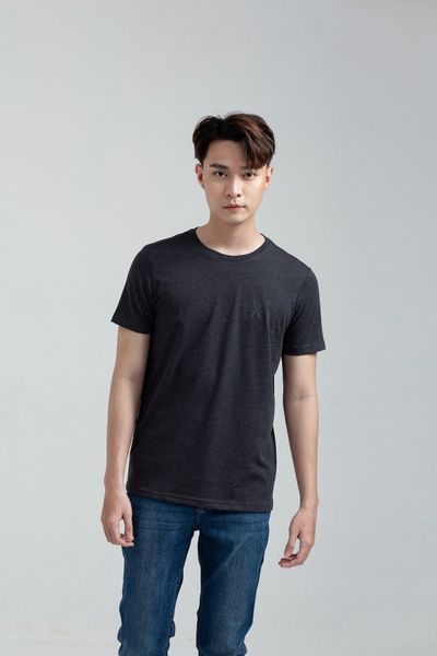 Áo Thun Slim Fit Cổ Tròn In Logo X MTS 1168