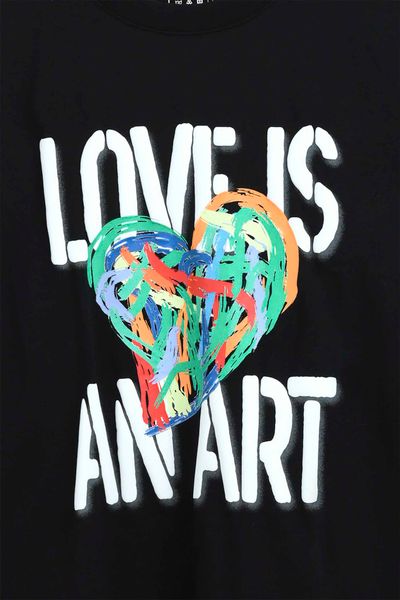 Áo Thun Nam Relax In Graphics Love Is An Art MTS 1239