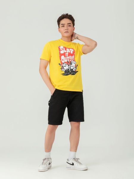 Áo Thun Nam Minions In Graphic Slap It Out MTS 1133