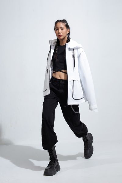 Áo Khoác Trượt Nước Nữ 12in1 Transform Jacket WOP 2020
