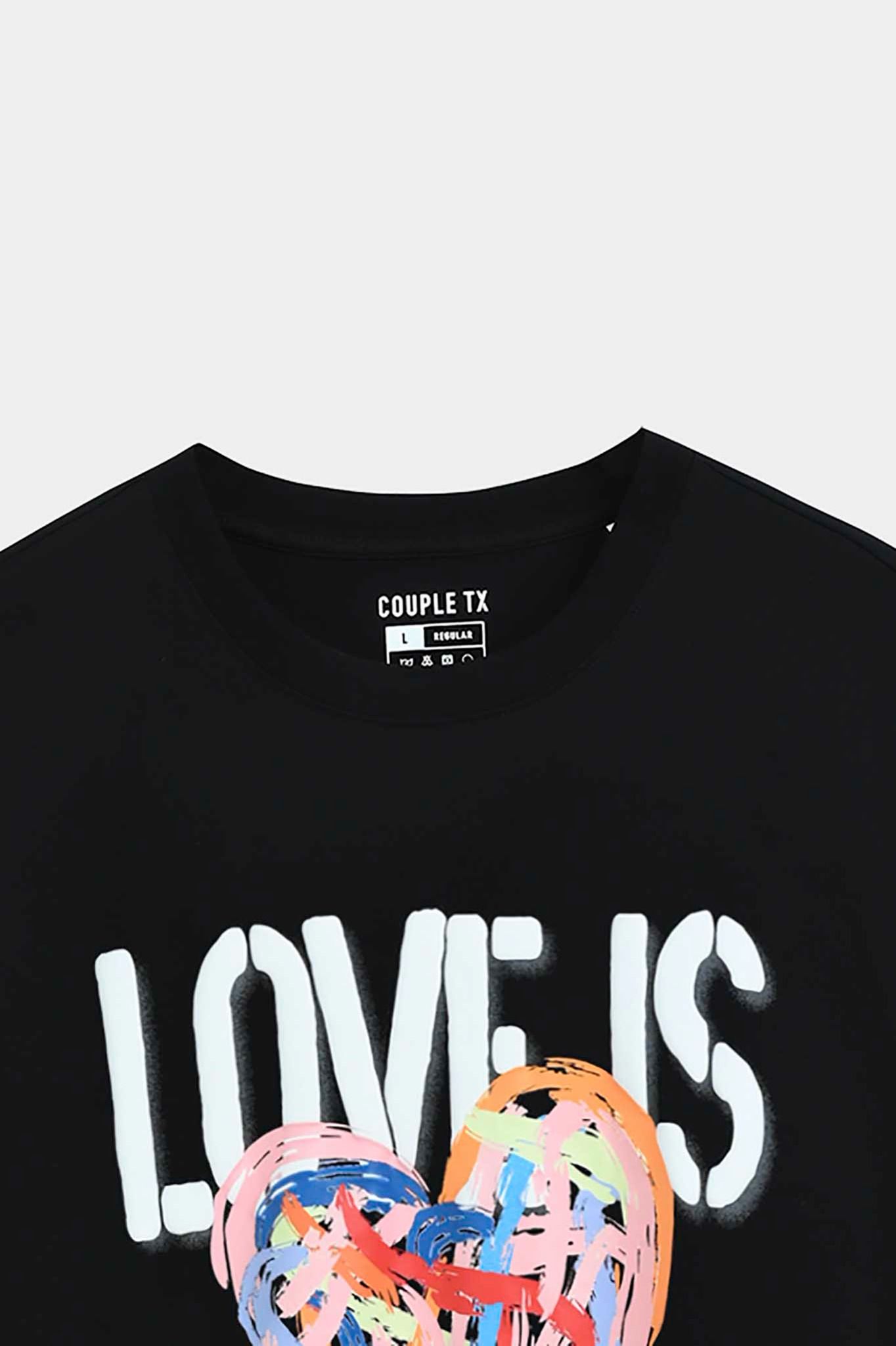 Áo Thun Nữ Relax Fix In Graphics Love Is An Art WTS 2239 -