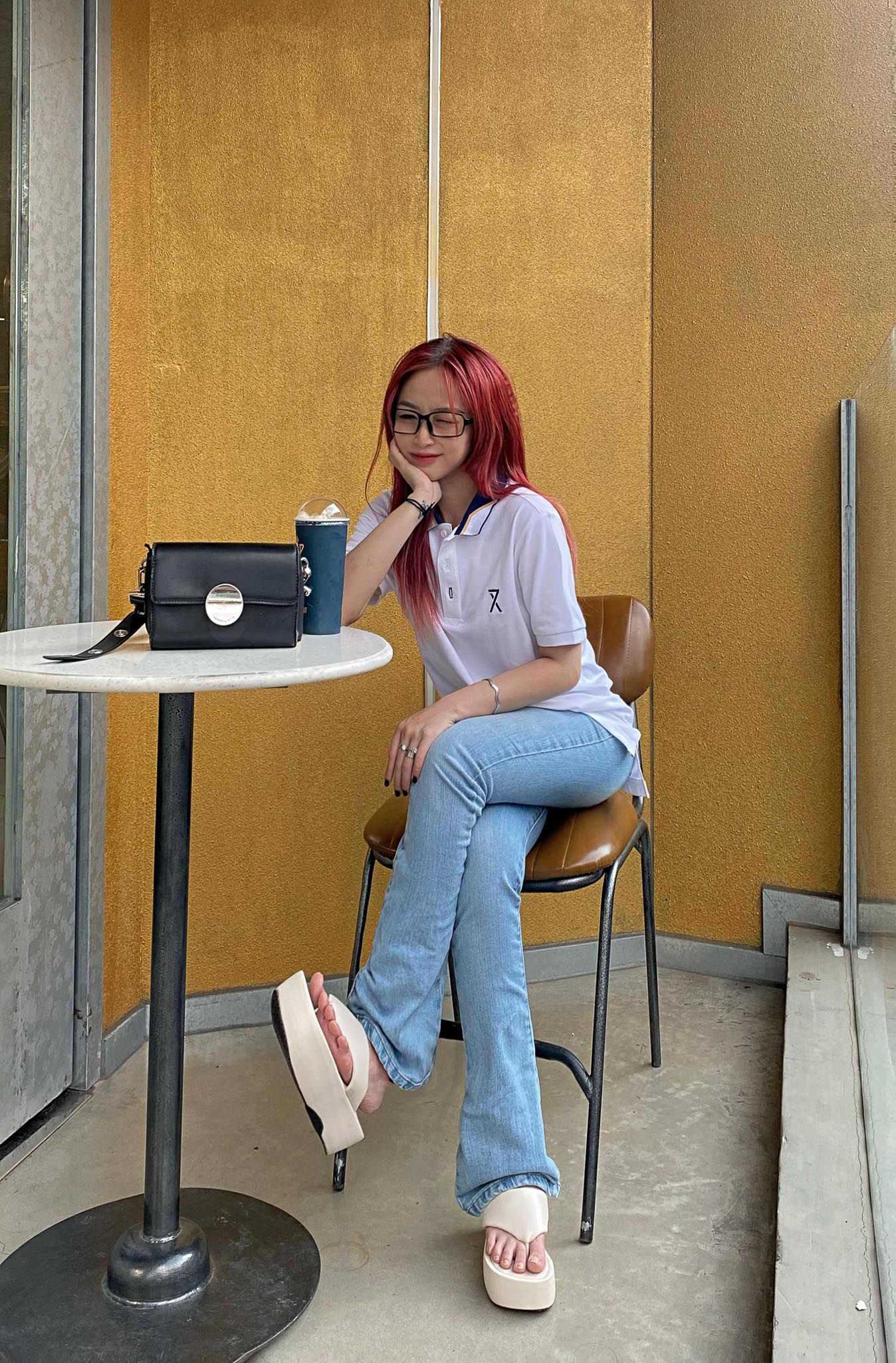 Áo Polo Nữ Pique Slim Fit Phối Bo Cổ WPO 2024 - mix