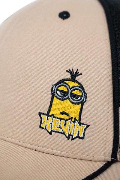Nón Khaki 6 Múi Minions Phối Lưới MHA 1034