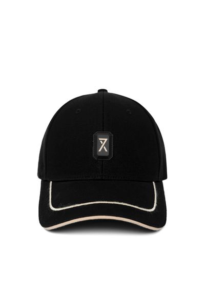 Nón Khaki 6 Múi Đỉnh Logo Silicon MHA 1030
