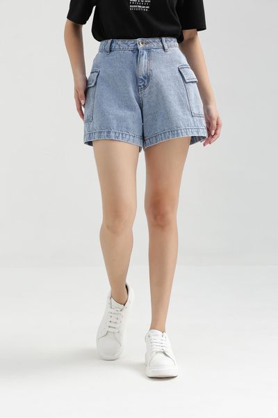 Quần Short Jeans Nữ Túi Đắp Sườn WSR 2016