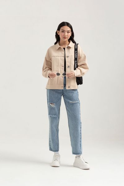 Áo Khoác Nữ Khakis Túi Đắp WOF 2030