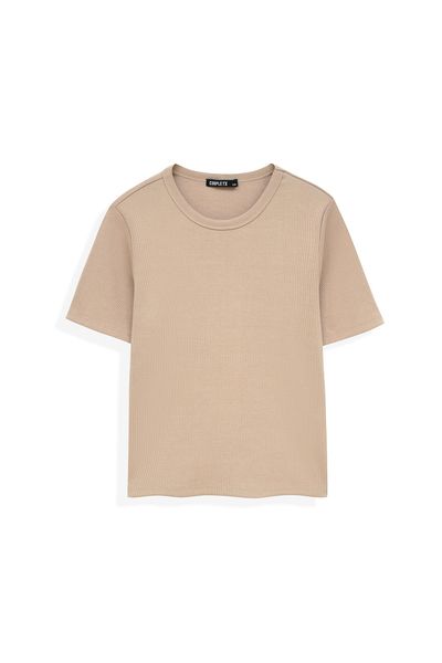 Áo Thun Gân Nữ Slim Fit Tay Lửng WTS 2228