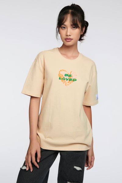 Áo Thun Nữ Relax Fit In Be Loved WTS 2259